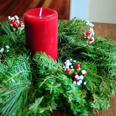 Deluxe Centerpiece & Candle